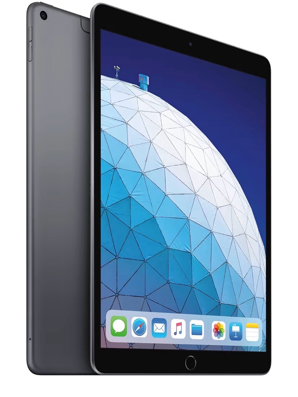 Apple iPad in Space Gray with Black Front Bezel